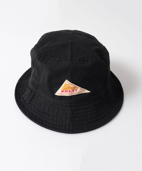 KELTY（ケルティ）の「【KELTY/ケルティ】TWILL BUCKET HAT ツイルバケットハット（ハット・メンズ・ブラック/ベージュ/ネイビー/ピンク・FREE）」の2枚目の写真