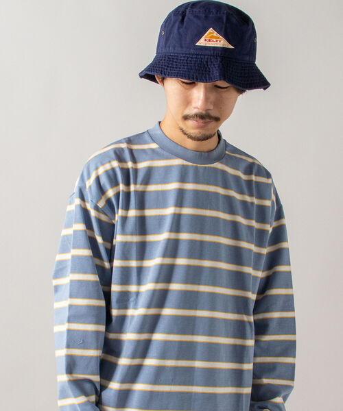 KELTY（ケルティ）の「【KELTY/ケルティ】TWILL BUCKET HAT ツイルバケットハット（ハット・メンズ・ブラック/ベージュ/ネイビー/ピンク・FREE）」の5枚目の写真