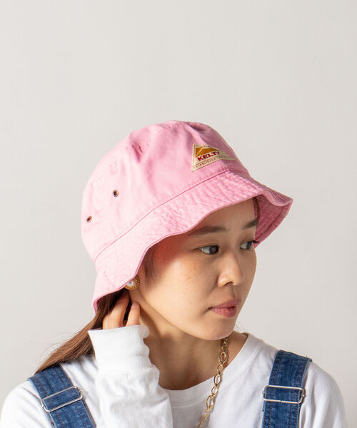 KELTY（ケルティ）の「【KELTY/ケルティ】TWILL BUCKET HAT ツイルバケットハット（ハット・メンズ・ブラック/ベージュ/ネイビー/ピンク・FREE）」の11枚目の写真