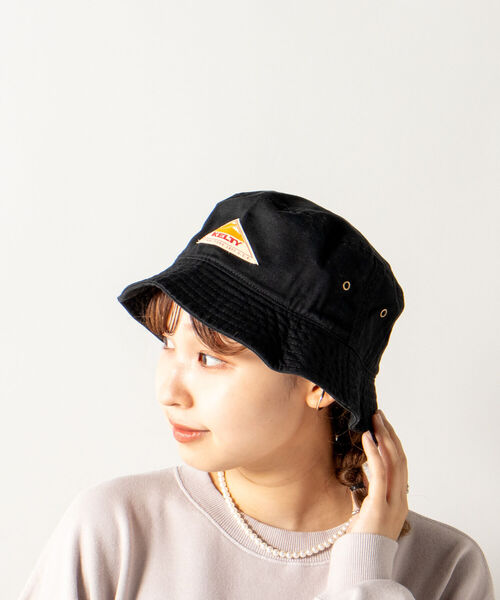KELTY（ケルティ）の「【KELTY/ケルティ】TWILL BUCKET HAT ツイルバケットハット（ハット・メンズ・ブラック/ベージュ/ネイビー/ピンク・FREE）」の20枚目の写真