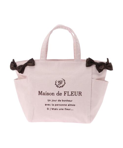 Maison de FLEUR（メゾンドフルール）の「8th Anniversary サイドポケットSトート（トートバッグ・レディース・ピンク・FREE）」の9枚目の写真