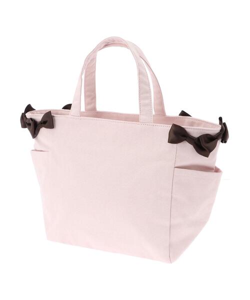 Maison de FLEUR（メゾンドフルール）の「8th Anniversary サイドポケットSトート（トートバッグ・レディース・ピンク・FREE）」の2枚目の写真