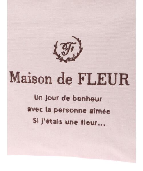 Maison de FLEUR（メゾンドフルール）の「8th Anniversary サイドポケットSトート（トートバッグ・レディース・ピンク・FREE）」の10枚目の写真
