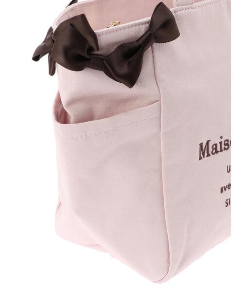 Maison de FLEUR（メゾンドフルール）の「8th Anniversary サイドポケットSトート（トートバッグ・レディース・ピンク・FREE）」の4枚目の写真