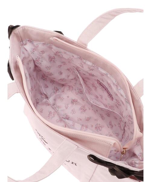 Maison de FLEUR（メゾンドフルール）の「8th Anniversary サイドポケットSトート（トートバッグ・レディース・ピンク・FREE）」の7枚目の写真