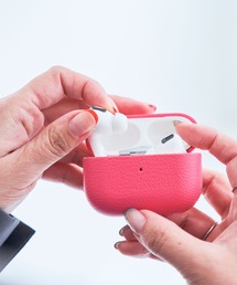 MACAROOON（マカルーン）の「〈MACAROOON/マカルーン〉ゴートレザー エアポッズプロケース / Airpods Pro Case（ヘッドフォン/イヤホン）」