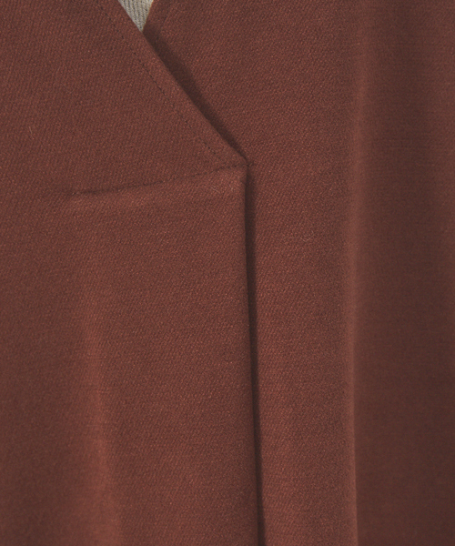 abahouse mavie（アバハウスマヴィ）の「ジャージーワンピース（ジャンパースカート・レディース・ブラック/アイボリー/エンジ・フリー）」の18枚目の写真