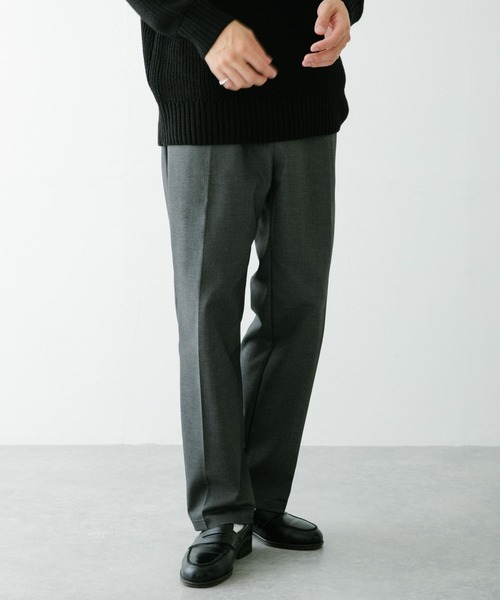 ITEMS URBANRESEARCH（アイテムズ アーバンリサーチ）の「TRストレッチツイルパンツ（その他パンツ・メンズ・ブラック/グレー/ブルー・MEDIUM/LARGE）」の4枚目の写真