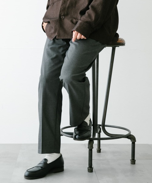 ITEMS URBANRESEARCH（アイテムズ アーバンリサーチ）の「TRストレッチツイルパンツ（その他パンツ・メンズ・ブラック/グレー/ブルー・MEDIUM/LARGE）」の7枚目の写真