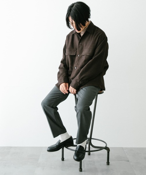 ITEMS URBANRESEARCH（アイテムズ アーバンリサーチ）の「TRストレッチツイルパンツ（その他パンツ・メンズ・ブラック/グレー/ブルー・MEDIUM/LARGE）」の9枚目の写真