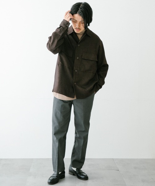 ITEMS URBANRESEARCH（アイテムズ アーバンリサーチ）の「TRストレッチツイルパンツ（その他パンツ・メンズ・ブラック/グレー/ブルー・MEDIUM/LARGE）」の10枚目の写真