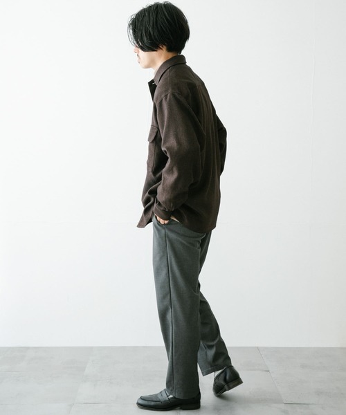 ITEMS URBANRESEARCH（アイテムズ アーバンリサーチ）の「TRストレッチツイルパンツ（その他パンツ・メンズ・ブラック/グレー/ブルー・MEDIUM/LARGE）」の11枚目の写真