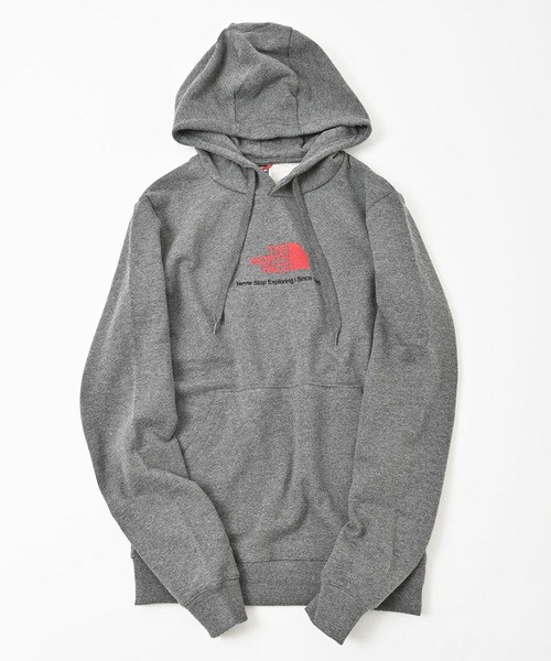 THE NORTH FACE(ザノースフェイス)の「THE NORTH FACE(ザ・ノース・フェイス) ボックスロゴ スウェットパーカー(パーカー・レディース・グリーン/グレー/ネイビー・S/M/L)」の5枚目の写真