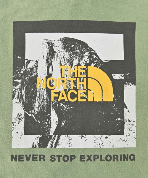 THE NORTH FACE(ザノースフェイス)の「THE NORTH FACE(ザ・ノース・フェイス) ボックスロゴ スウェットパーカー(パーカー・レディース・グリーン/グレー/ネイビー・S/M/L)」の17枚目の写真