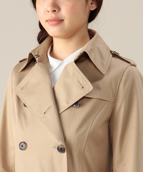 green label relaxing（グリーンレーベルリラクシング）の「◆GO C/GABA トレンチコート  3625 ◆（トレンチコート・レディース・ベージュ/ネイビー・44/34/38/40/36/42）」の10枚目の写真