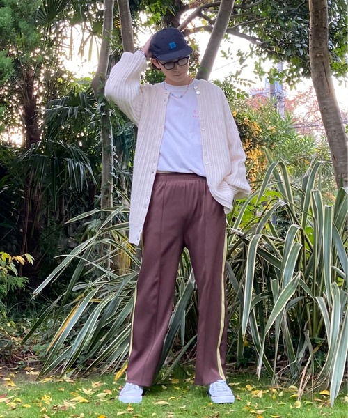 EPIMI E'PIMMY(エピミエピミー)の「配色ライントラックパンツ(その他パンツ・レディース・ブラック/ブラウン/グレー/オレンジ/グリーン/ダークブルー・MEDIUM)」の14枚目の写真