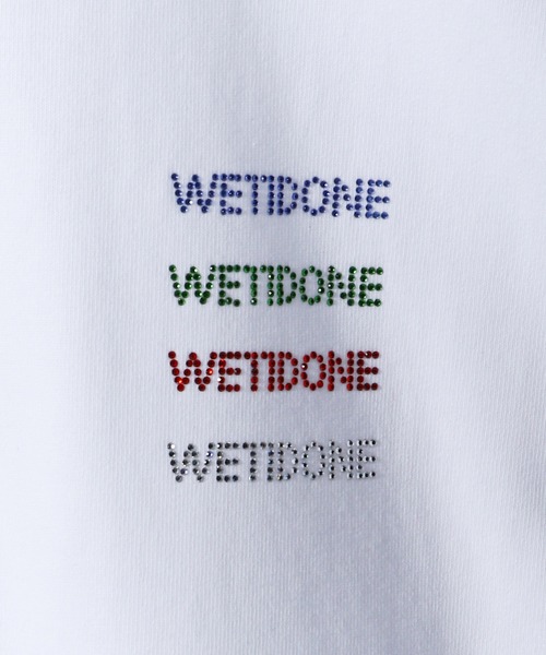WE11DONE（ウェルダン）の「WE11DONE WHITE MULTICOLOR LOGO LONG SLEEVE T-SHIR WD-TT3-21-542-U-WH（Tシャツ/カットソー・レディース・ホワイト・X-SMALL）」の5枚目の写真