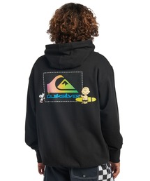 PEANUTS COOL KIDS HO/クイックシルバーピーナッツコラボプルオーバーパーカー
