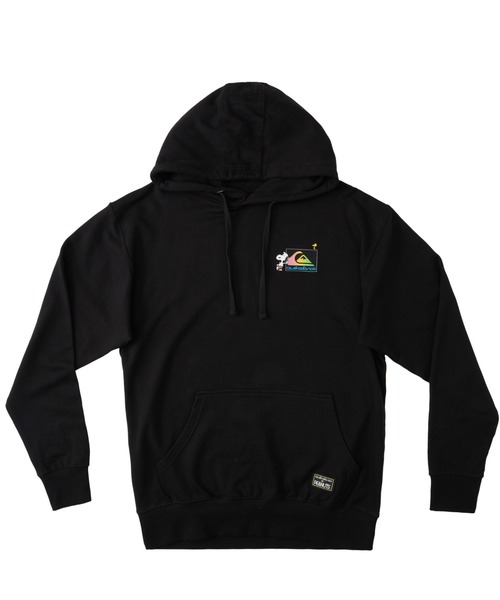 SNOOPY(スヌーピー)の「PEANUTS COOL KIDS HO/クイックシルバーピーナッツコラボプルオーバーパーカー(パーカー・メンズ・ブラック・SMALL/MEDIUM/LARGE/X-SMALL)」の6枚目の写真