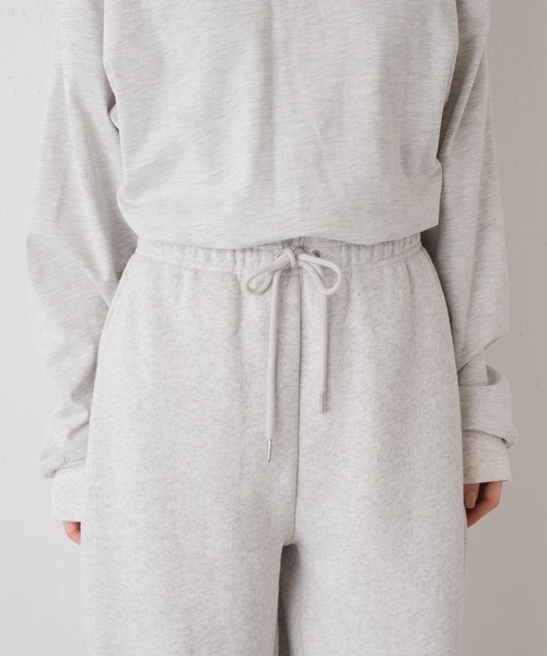 WHIMSIC（ウィムジック）の「【WHIMSIC】ヘビーウェイトスウェットパンツ（スウェットパンツ・レディース・グリーン/グレー・FREE）」の8枚目の写真