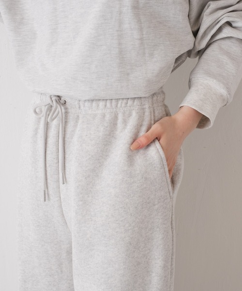 WHIMSIC（ウィムジック）の「【WHIMSIC】ヘビーウェイトスウェットパンツ（スウェットパンツ・レディース・グリーン/グレー・FREE）」の9枚目の写真