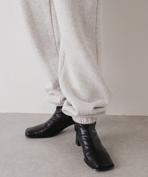 WHIMSIC（ウィムジック）の「【WHIMSIC】ヘビーウェイトスウェットパンツ（スウェットパンツ・レディース・グリーン/グレー・FREE）」の7枚目の写真