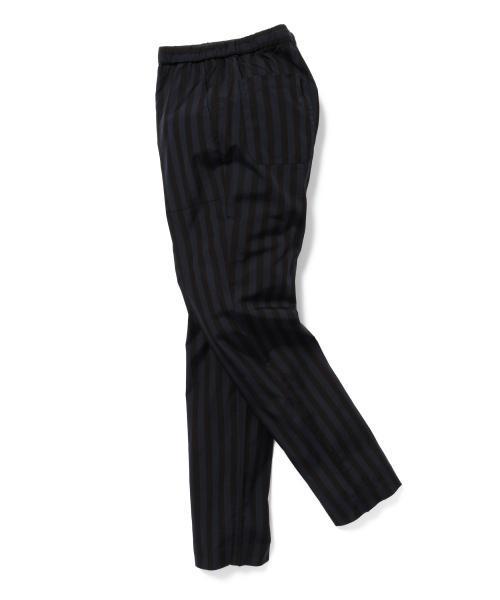 BEAMS LIGHTS Men's（ビームスライツ メンズ）の「BEAMS LIGHTS / ビックストライプイージーパンツ（その他パンツ・メンズ・チャコールグレー/ネイビー/ブルー・SMALL/MEDIUM/LARGE）」の2枚目の写真