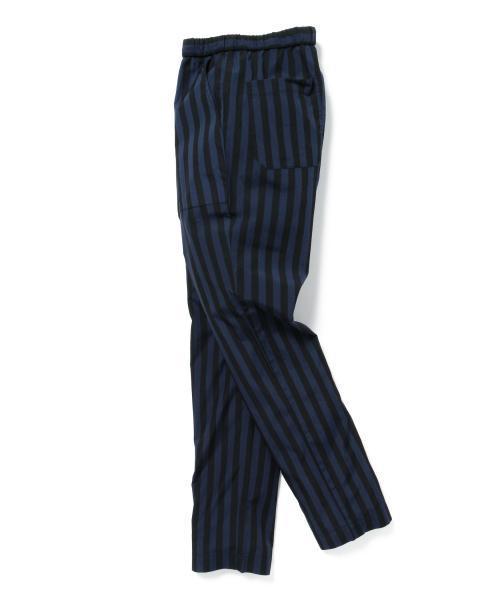 BEAMS LIGHTS Men's（ビームスライツ メンズ）の「BEAMS LIGHTS / ビックストライプイージーパンツ（その他パンツ・メンズ・チャコールグレー/ネイビー/ブルー・SMALL/MEDIUM/LARGE）」の3枚目の写真