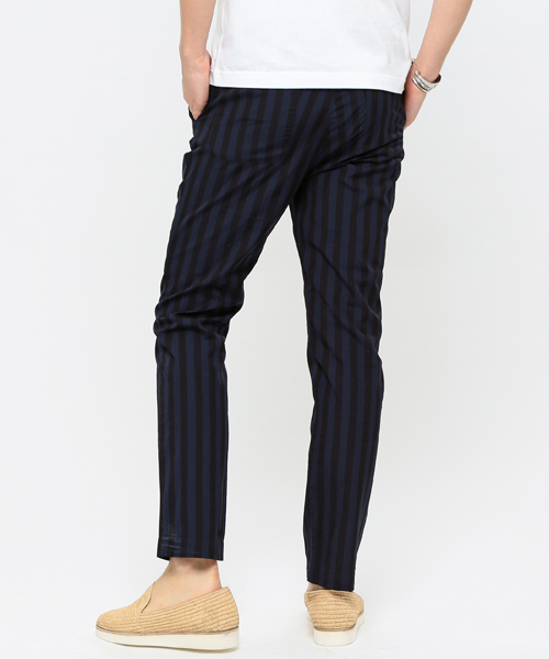 BEAMS LIGHTS Men's（ビームスライツ メンズ）の「BEAMS LIGHTS / ビックストライプイージーパンツ（その他パンツ・メンズ・チャコールグレー/ネイビー/ブルー・SMALL/MEDIUM/LARGE）」の13枚目の写真