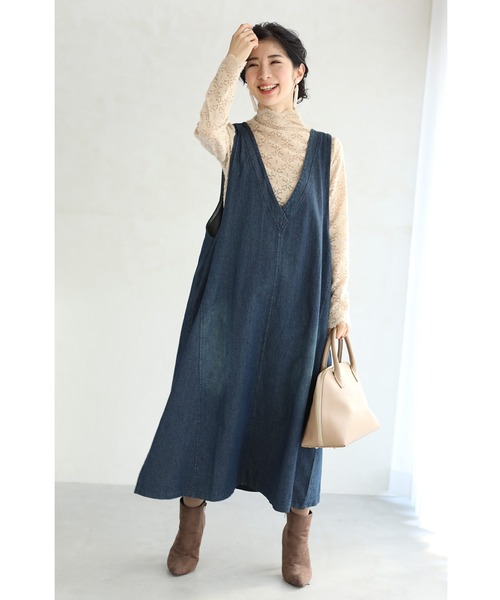 cawaii（カワイイ）の「インナーに最適。ふわふわ起毛レースの花カットソートップス（Tシャツ/カットソー・レディース・ベージュ・FREE）」の8枚目の写真