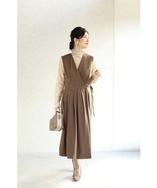 cawaii（カワイイ）の「インナーに最適。ふわふわ起毛レースの花カットソートップス（Tシャツ/カットソー・レディース・ベージュ・FREE）」の19枚目の写真