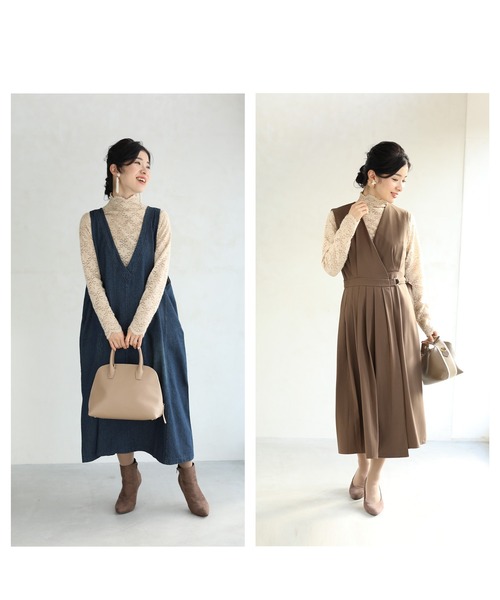 cawaii（カワイイ）の「インナーに最適。ふわふわ起毛レースの花カットソートップス（Tシャツ/カットソー・レディース・ベージュ・FREE）」の22枚目の写真