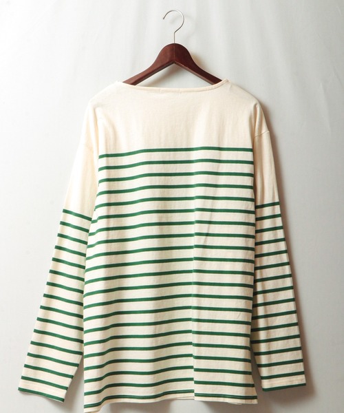 SUGGESTION(サジェッション)の「SUGGESTION パネル切替ボートネックバスクシャツ(Tシャツ/カットソー・メンズ・ブラック/レッド/ブルー/グリーン/その他/マルチ・M/L)」の14枚目の写真