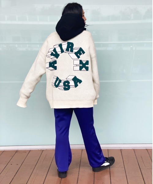 regleamサークルロゴカーディガン CIRCLE LOGO CARDIGAN サークルロゴカーディガン｜CIRCLE LOGO CARDIGANの通販｜regleam