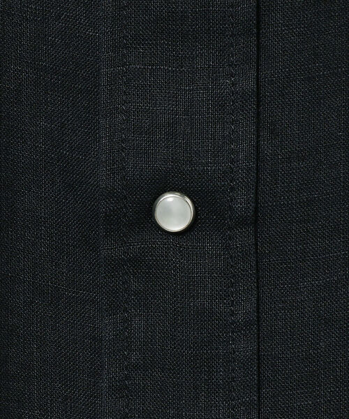 ORIAN（オリアン）の「ORIAN × BEAMS F / 別注 リネン ウエスタンシャツ（シャツ/ブラウス・メンズ・ブラック/ベージュ・40/38/39/41/42/37）」の17枚目の写真