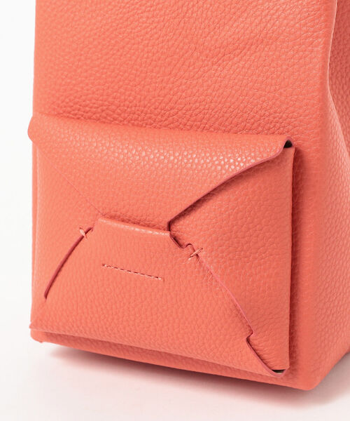 B:MING by BEAMS（ビーミングバイビームス）の「ADD CULUMN / レターバッグ（S）（ハンドバッグ・レディース・オレンジ/ブラック・ONE SIZE）」の9枚目の写真