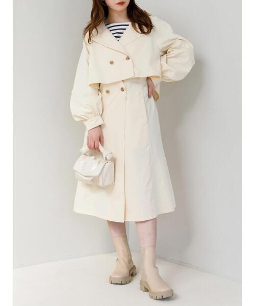 SLURR（スラ―）の「3Wayトレンチコート（トレンチコート・レディース・ベージュ/その他8・FREE）」の12枚目の写真
