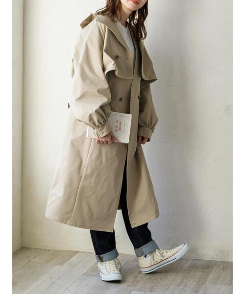 SLURR（スラ―）の「3Wayトレンチコート（トレンチコート・レディース・ベージュ/その他8・FREE）」の18枚目の写真