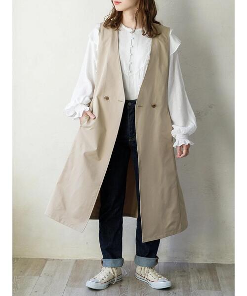 SLURR（スラ―）の「3Wayトレンチコート（トレンチコート・レディース・ベージュ/その他8・FREE）」の19枚目の写真