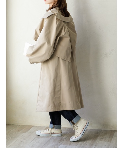 SLURR（スラ―）の「3Wayトレンチコート（トレンチコート・レディース・ベージュ/その他8・FREE）」の6枚目の写真