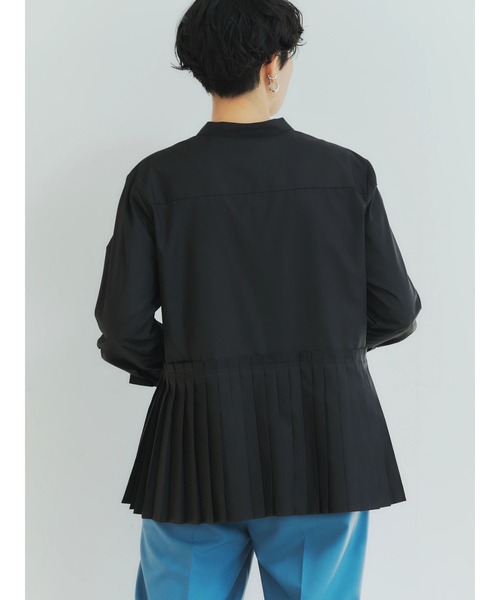 YECCA VECCA(イェッカヴェッカ)の「バックプリーツシャツ *◆(シャツ/ブラウス・レディース・オフホワイト/ブラック/ストライプ・FREE)」の21枚目の写真