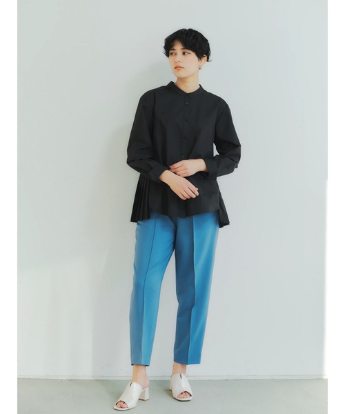 YECCA VECCA(イェッカヴェッカ)の「バックプリーツシャツ *◆(シャツ/ブラウス・レディース・オフホワイト/ブラック/ストライプ・FREE)」の22枚目の写真