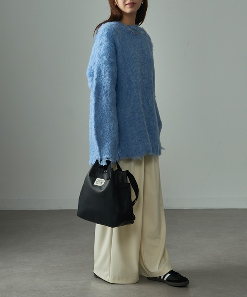 FREDRIK PACKERS(フレドリックパッカーズ)の「【FREDRIK PACKERS】≪別注≫BLOOM SHOULDER ECO LEATHER レオパード・ゼブラ柄追加!(ショルダーバッグ・レディース・ブラック/アイボリー/ベージュ/ブラック系その他2/ブラック系その他3・FREE)」の21枚目の写真