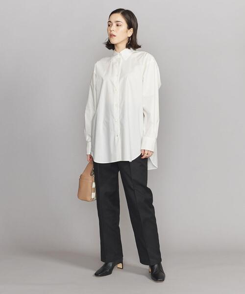 BEAUTY&YOUTH UNITED ARROWS（ビューティーアンドユースユナイテッドアローズ）の「BY コットンタイプライター シャツ -ウォッシャブル-◆（シャツ/ブラウス・レディース・オフホワイト・FREE）」の5枚目の写真