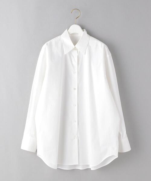 BEAUTY&YOUTH UNITED ARROWS（ビューティーアンドユースユナイテッドアローズ）の「BY コットンタイプライター シャツ -ウォッシャブル-◆（シャツ/ブラウス・レディース・オフホワイト・FREE）」の6枚目の写真