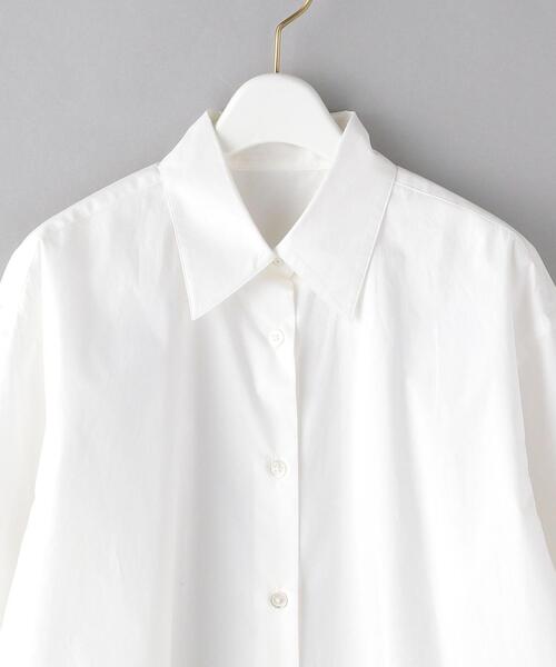 BEAUTY&YOUTH UNITED ARROWS（ビューティーアンドユースユナイテッドアローズ）の「BY コットンタイプライター シャツ -ウォッシャブル-◆（シャツ/ブラウス・レディース・オフホワイト・FREE）」の9枚目の写真