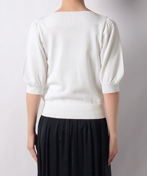 ✨美品✨LOULOU WILLOUGHBY サイドシームパフプルオーバー 黒 2 セール】【LOULOU WILLOUGHBY】サイドシームパフプルオーバー