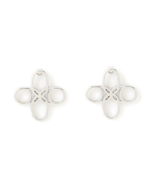 ANEVER(アンエバー)の「ANEVER LOGO MOTIF ピアス(ピアス(両耳用)・レディース・シルバー系/ゴールド系・F)」の3枚目の写真