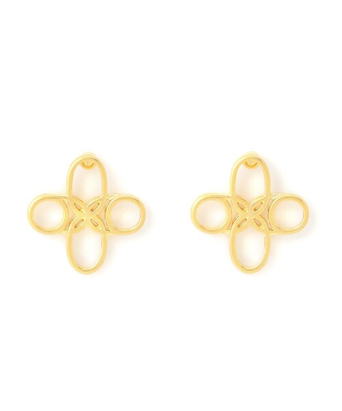 ANEVER(アンエバー)の「ANEVER LOGO MOTIF ピアス(ピアス(両耳用)・レディース・シルバー系/ゴールド系・F)」の4枚目の写真