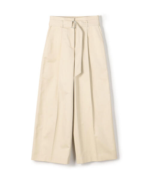 TOMORROWLAND （トゥモローランド）の「ハイカウントコットンチノ ベルテッドパンツ（チノパンツ・レディース・ブラック/ライトベージュ・36/34）」の18枚目の写真